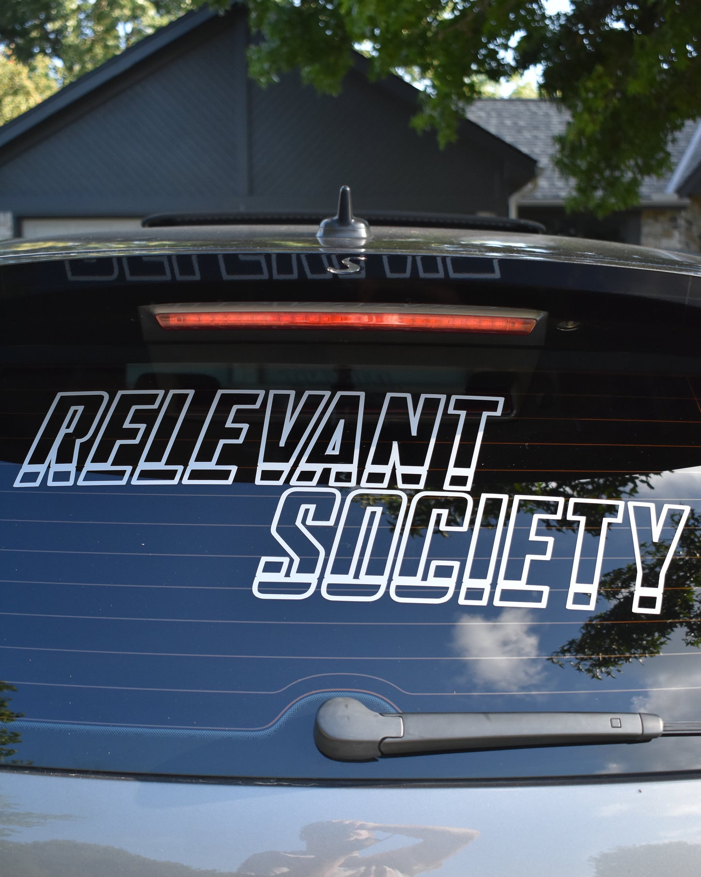 "Relevant Society" STACKED Window Banner Outline (8.5" X 24")