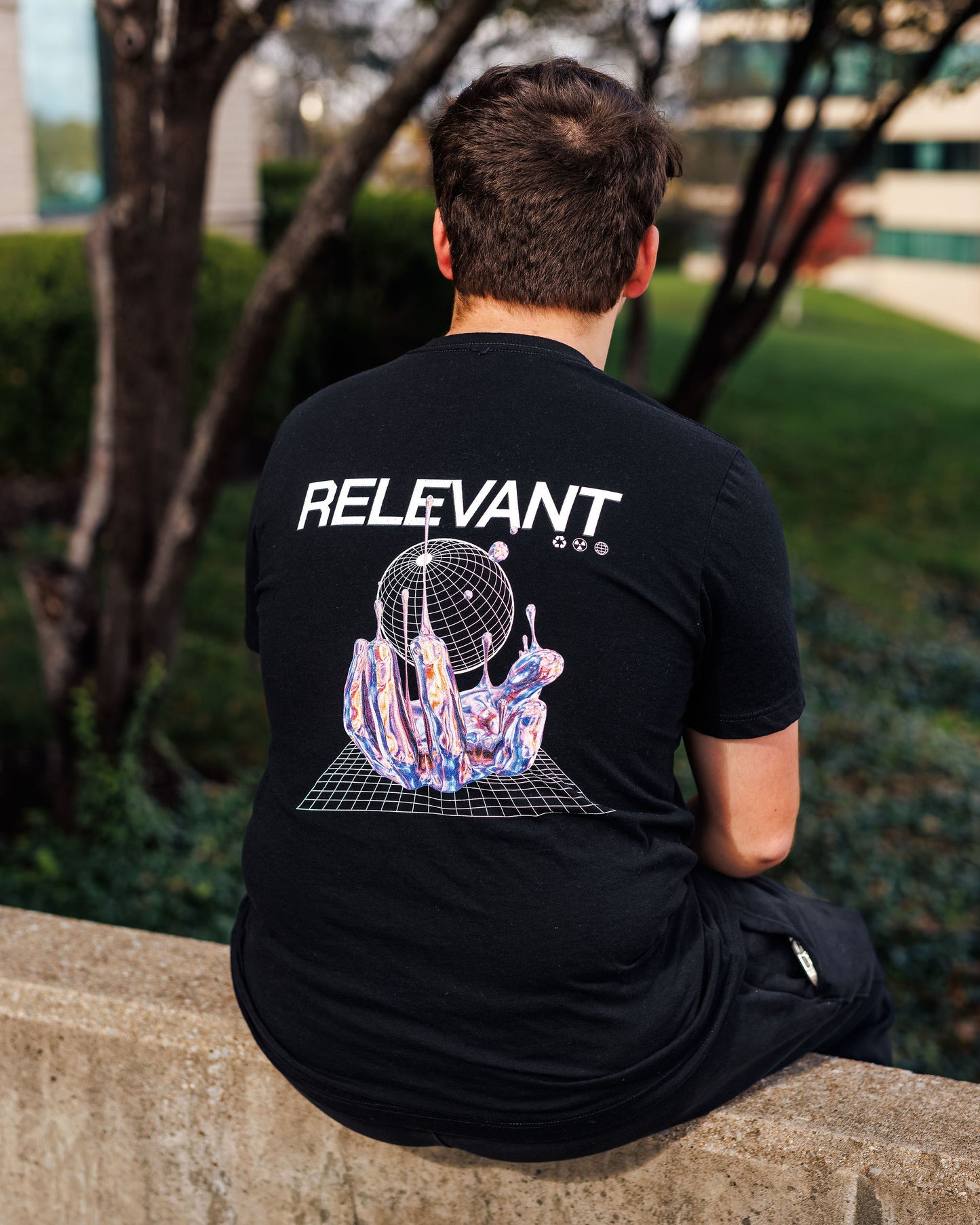 "Relevant" Color Blast Tee