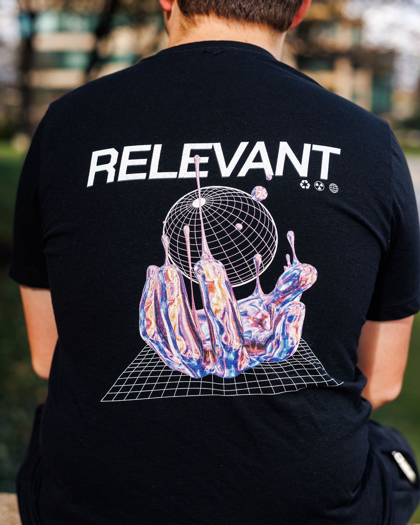 "Relevant" Color Blast Tee