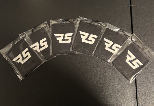 "RS" Air Freshener BLACK ICE (Vertical)