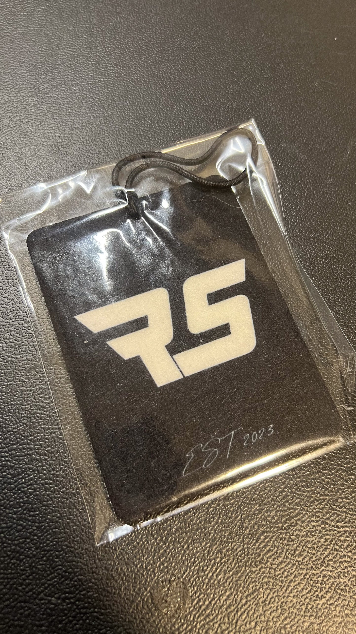 "RS" Air Freshener BLACK ICE (Vertical)