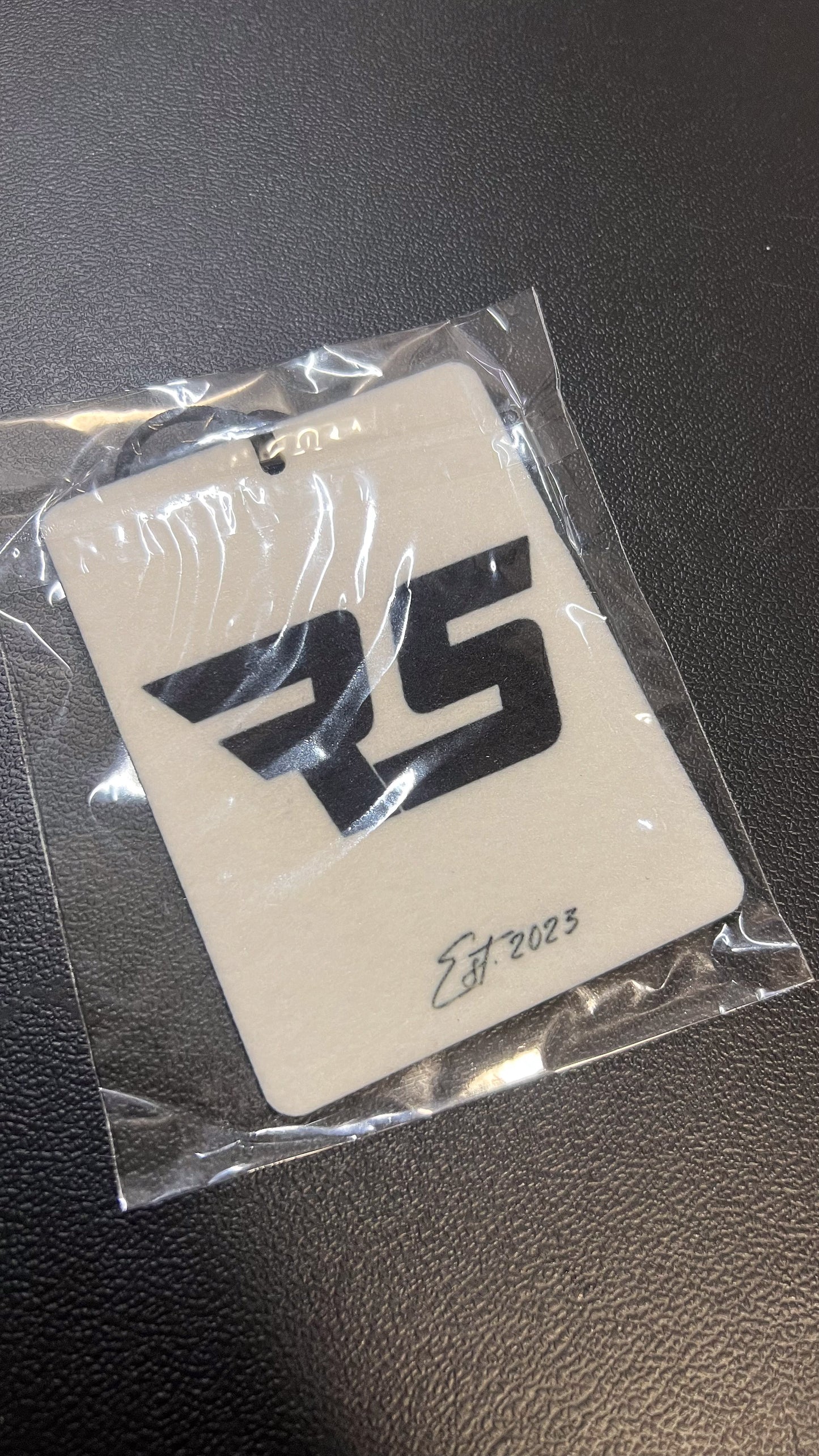 "RS" Air Freshener BLACK ICE (Vertical)