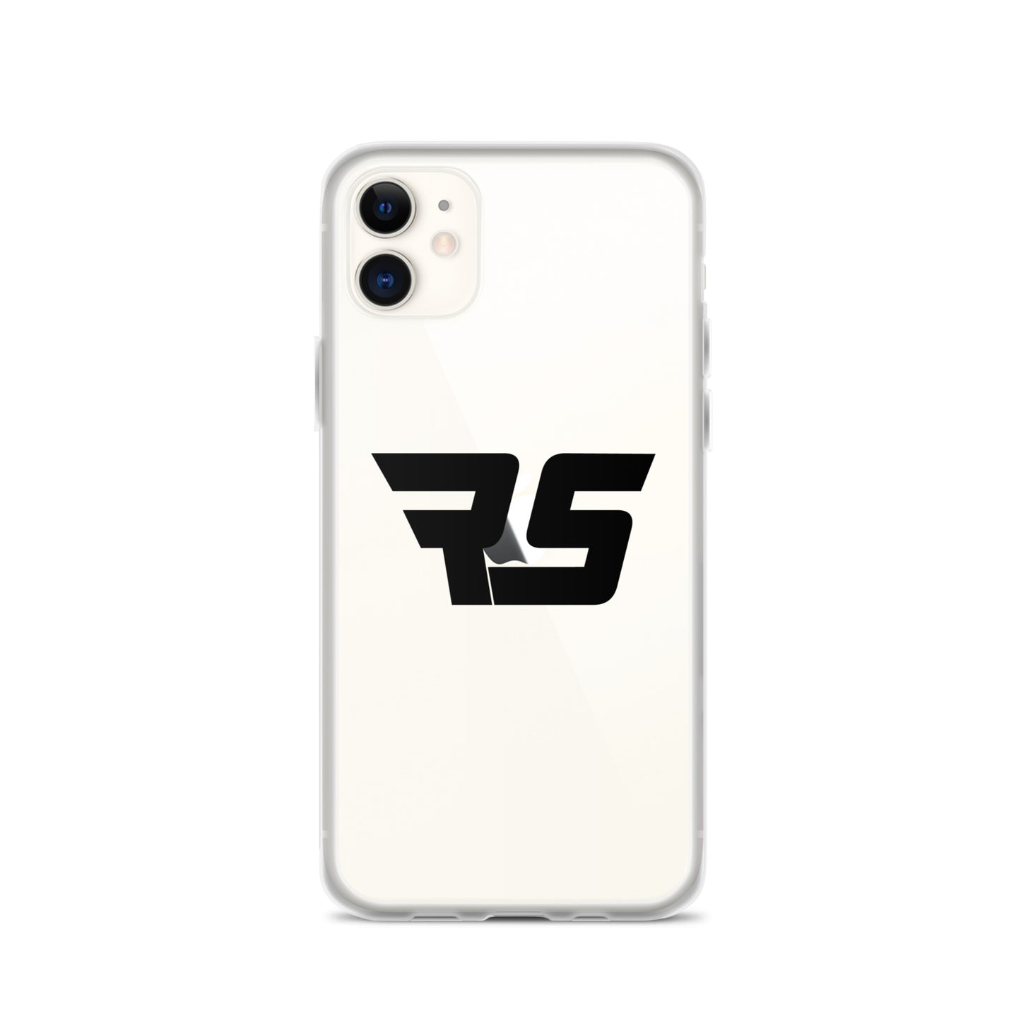 Black "RS" Clear Case for iPhone