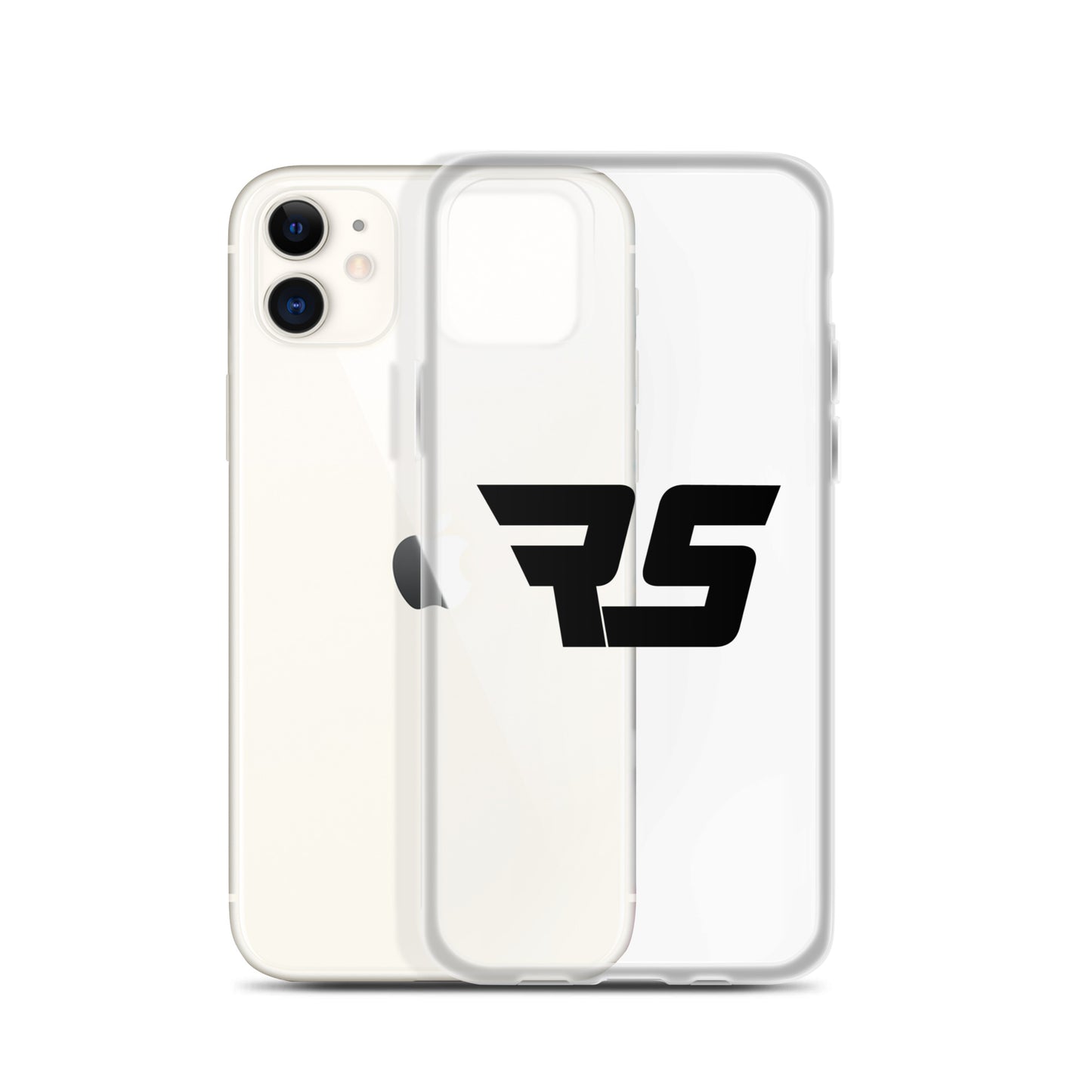 Black "RS" Clear Case for iPhone