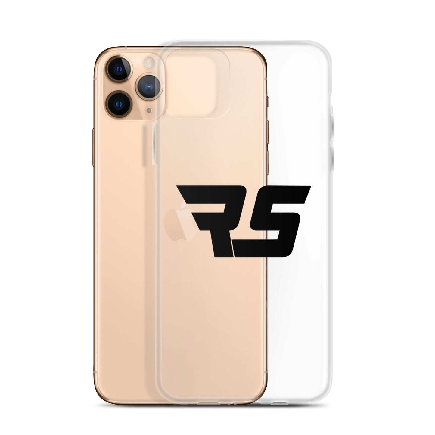 Black "RS" Clear Case for iPhone