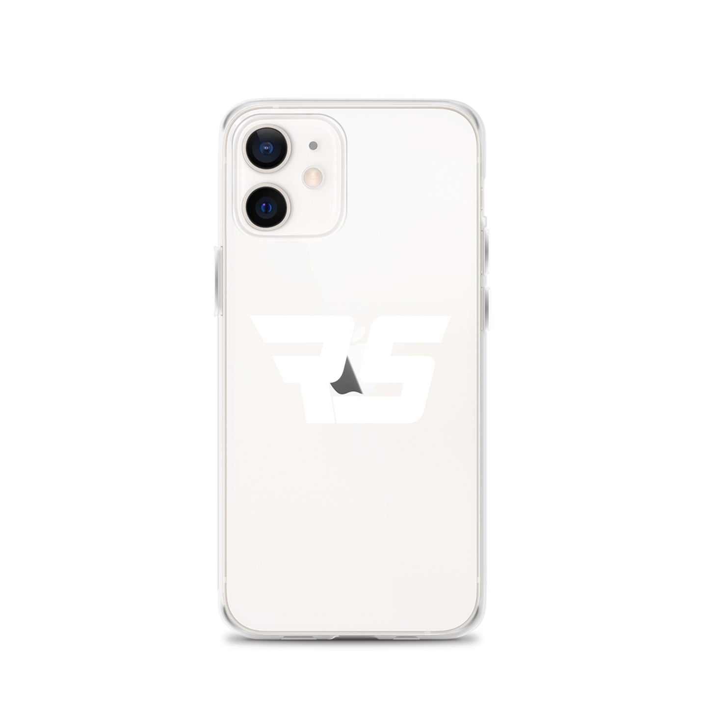 White "RS" Clear Case For iPhone