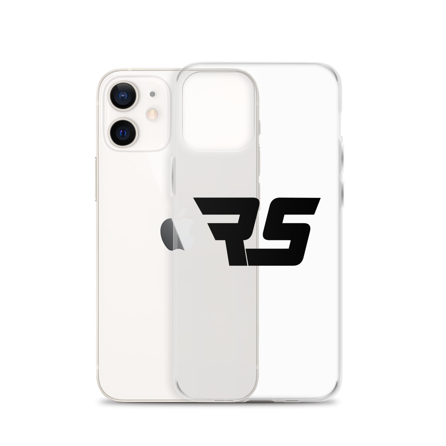 Black "RS" Clear Case for iPhone