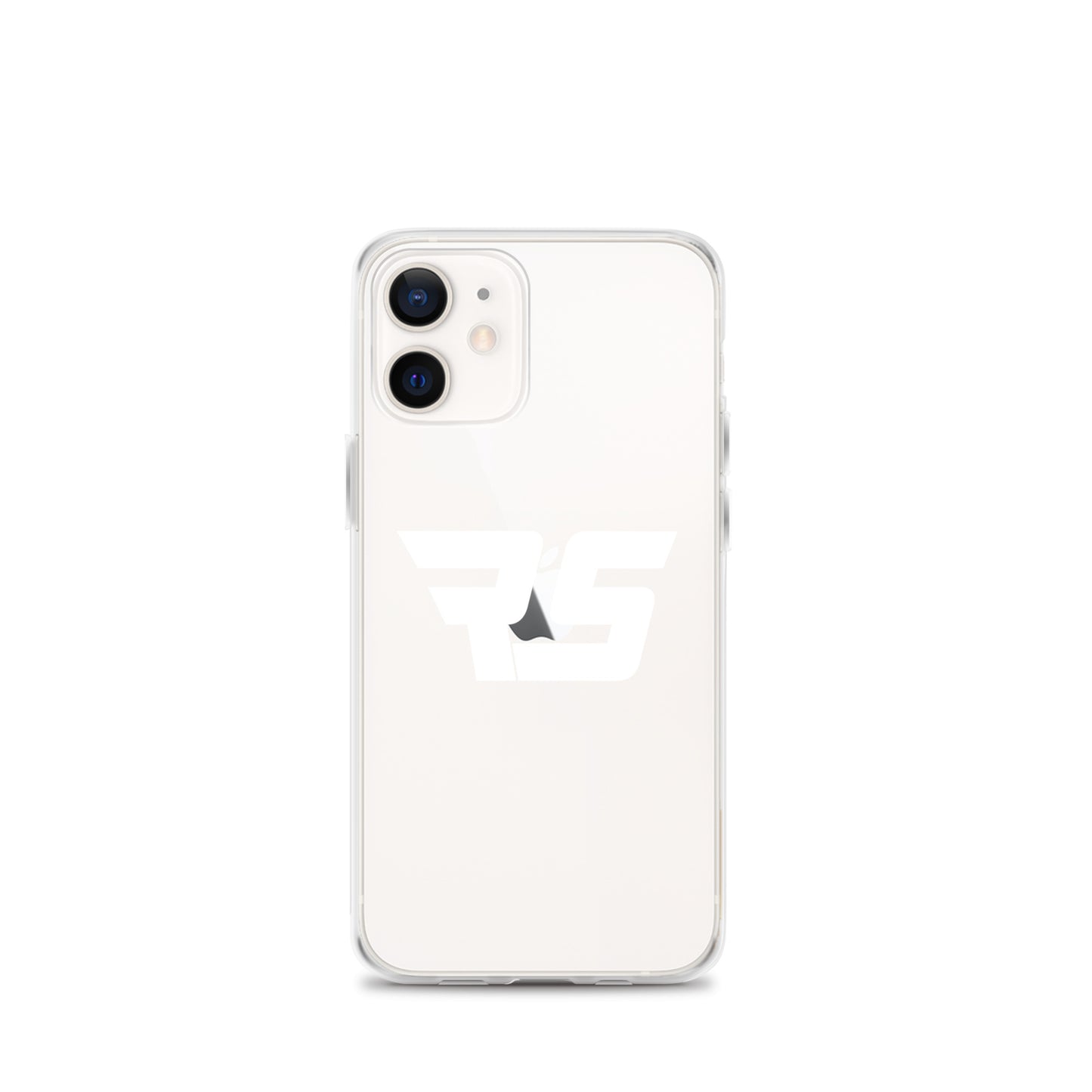 White "RS" Clear Case For iPhone