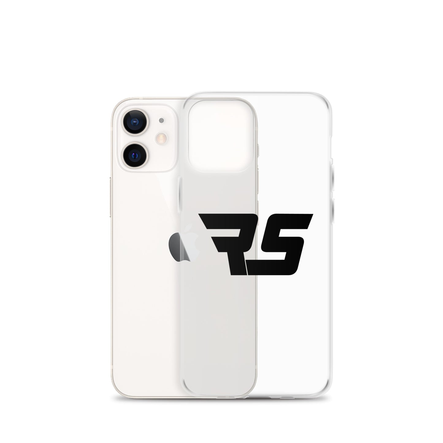 Black "RS" Clear Case for iPhone