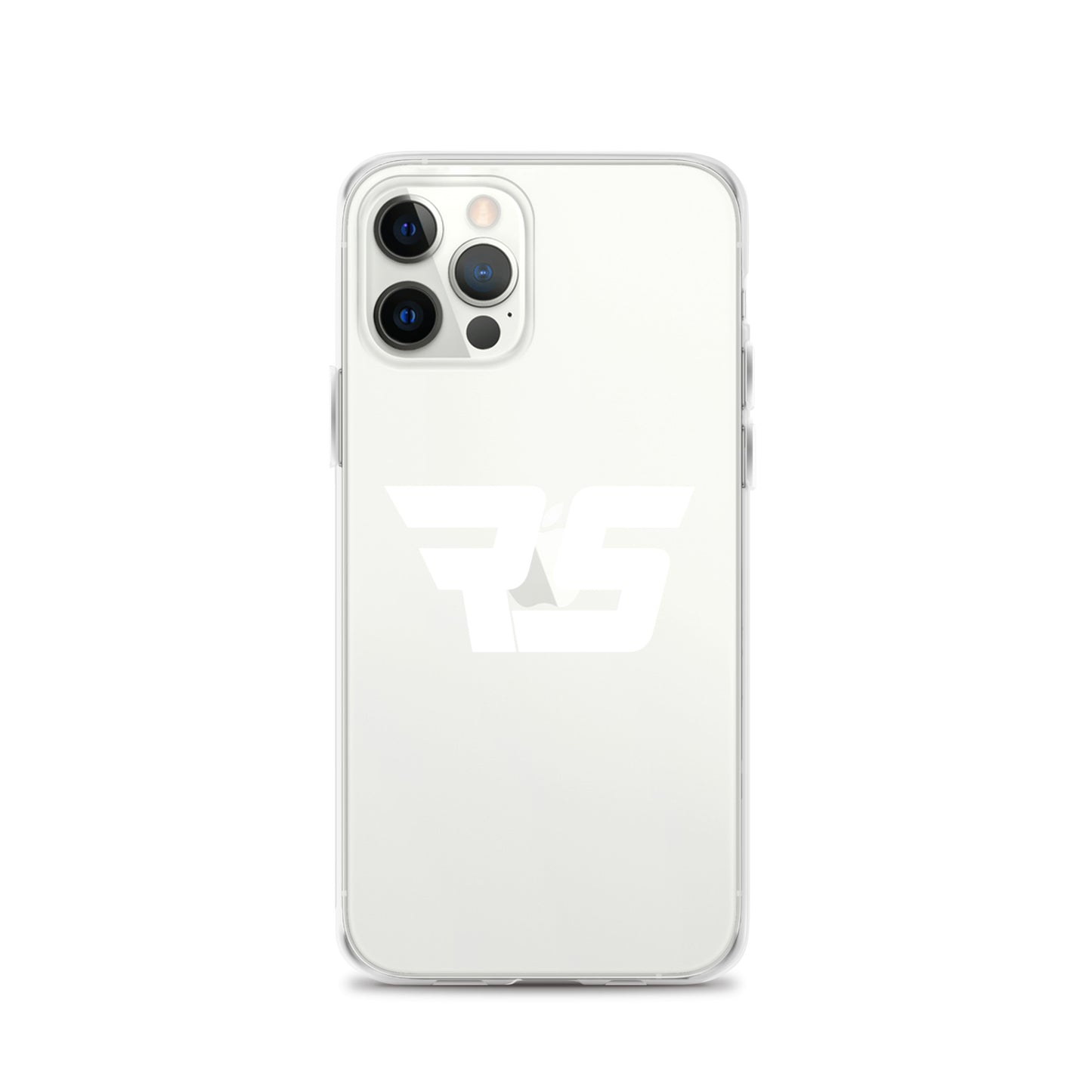 White "RS" Clear Case For iPhone