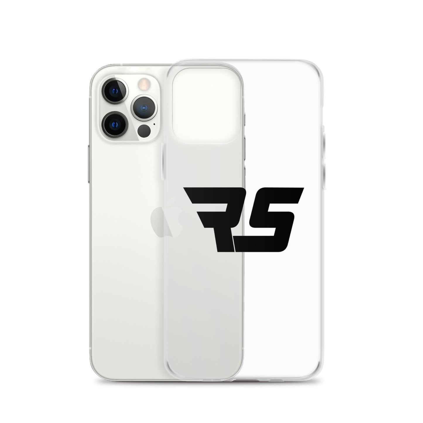 Black "RS" Clear Case for iPhone