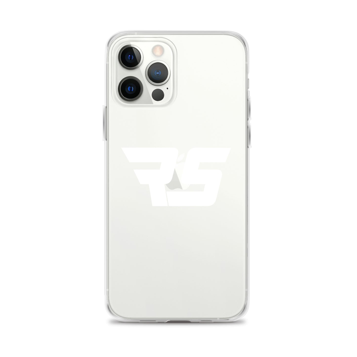 White "RS" Clear Case For iPhone