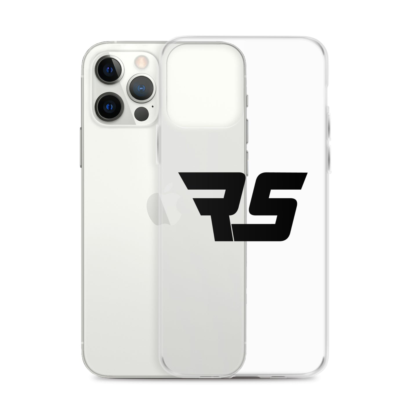 Black "RS" Clear Case for iPhone