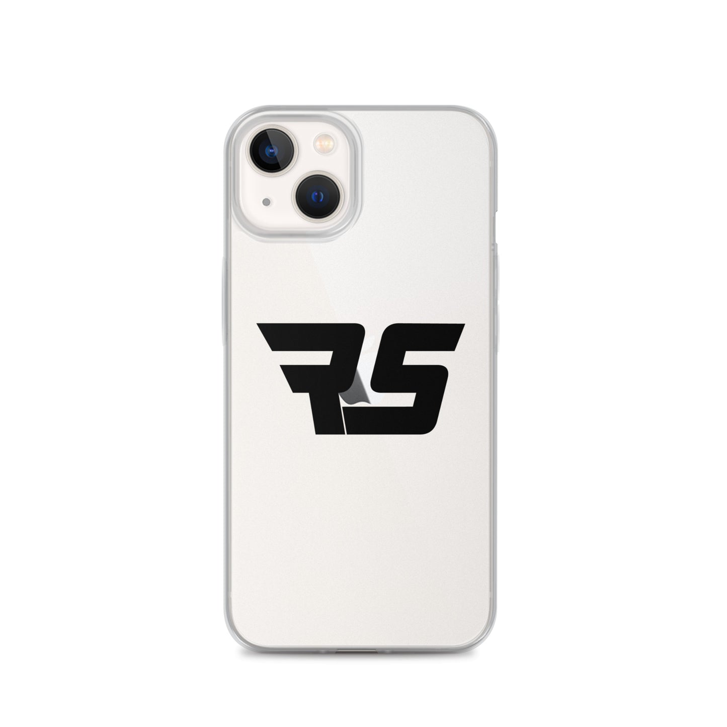 Black "RS" Clear Case for iPhone