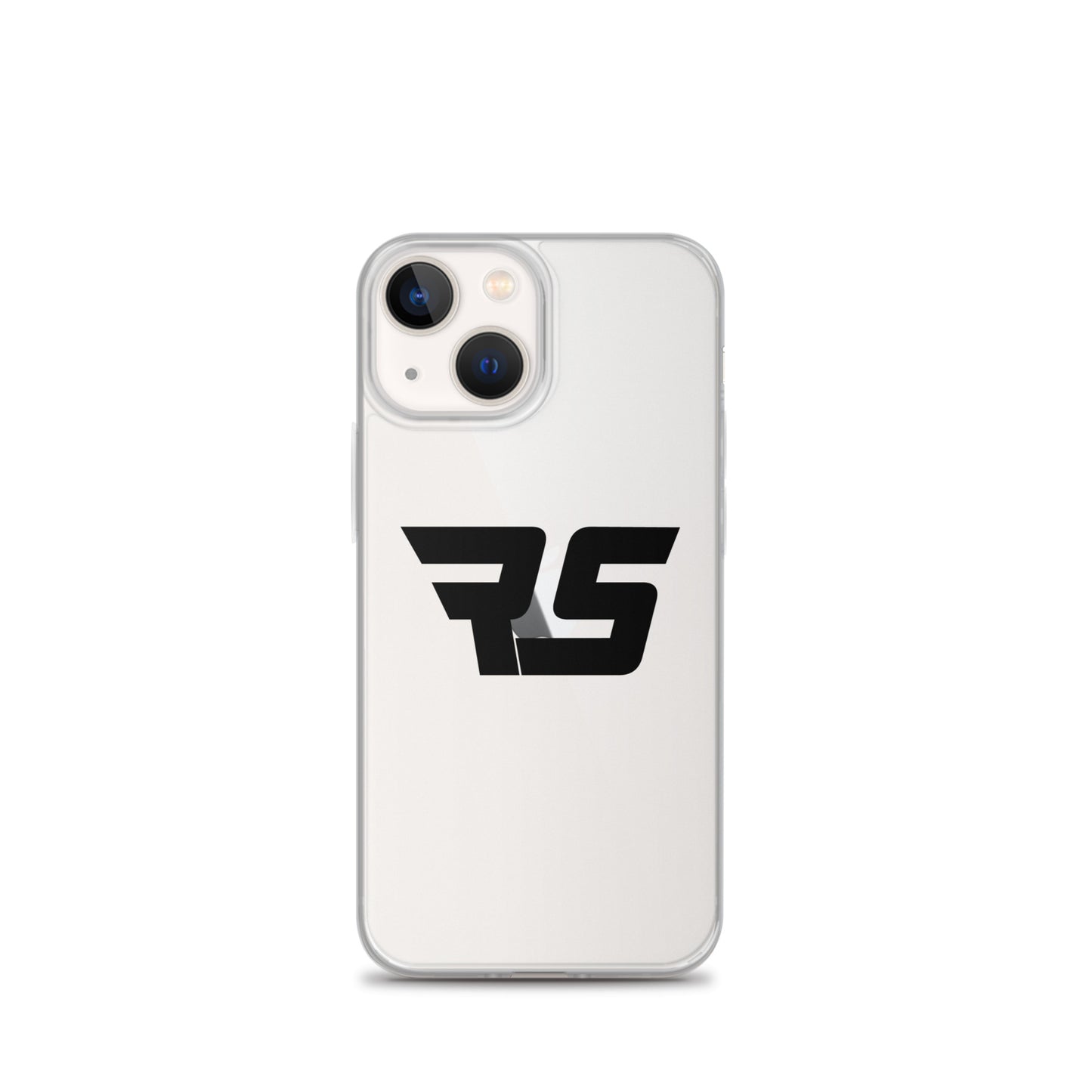 Black "RS" Clear Case for iPhone