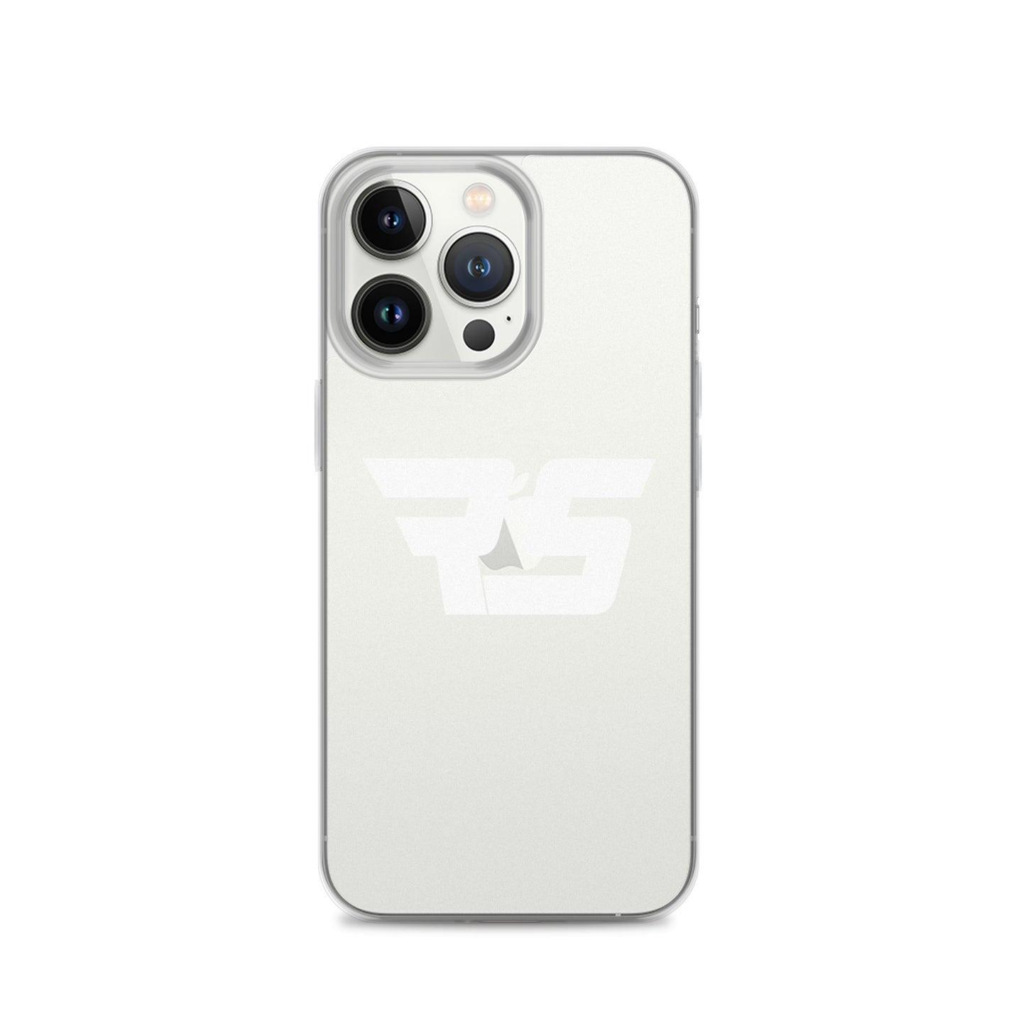 White "RS" Clear Case For iPhone