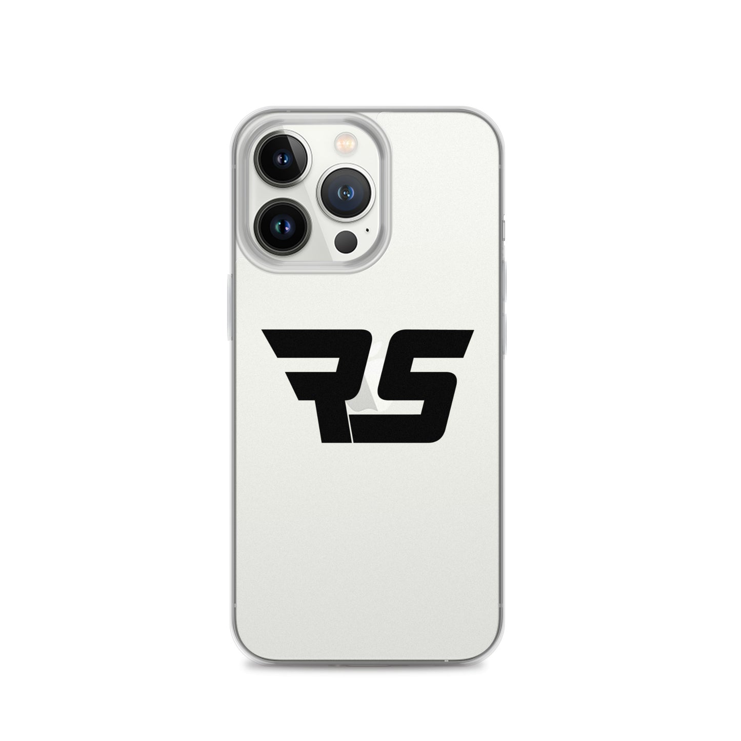 Black "RS" Clear Case for iPhone