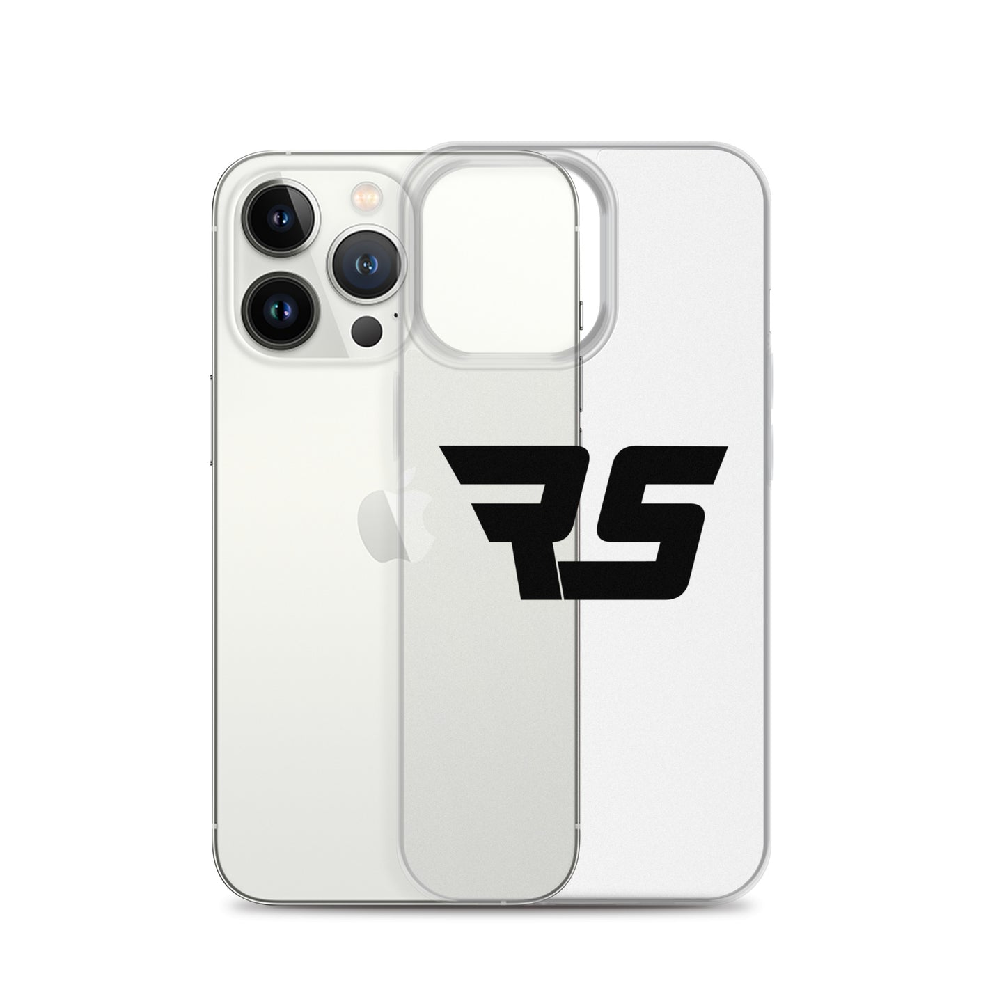 Black "RS" Clear Case for iPhone