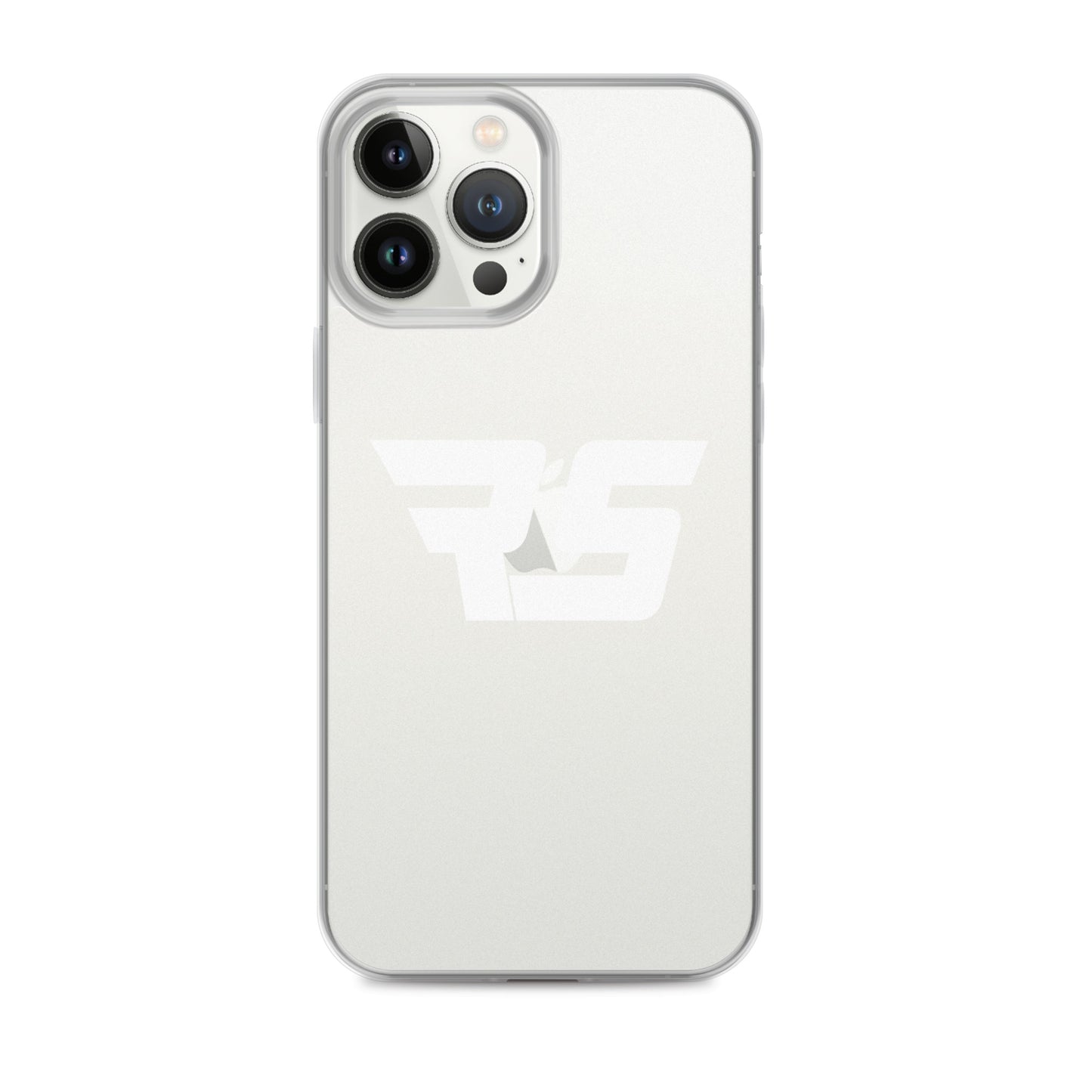 White "RS" Clear Case For iPhone