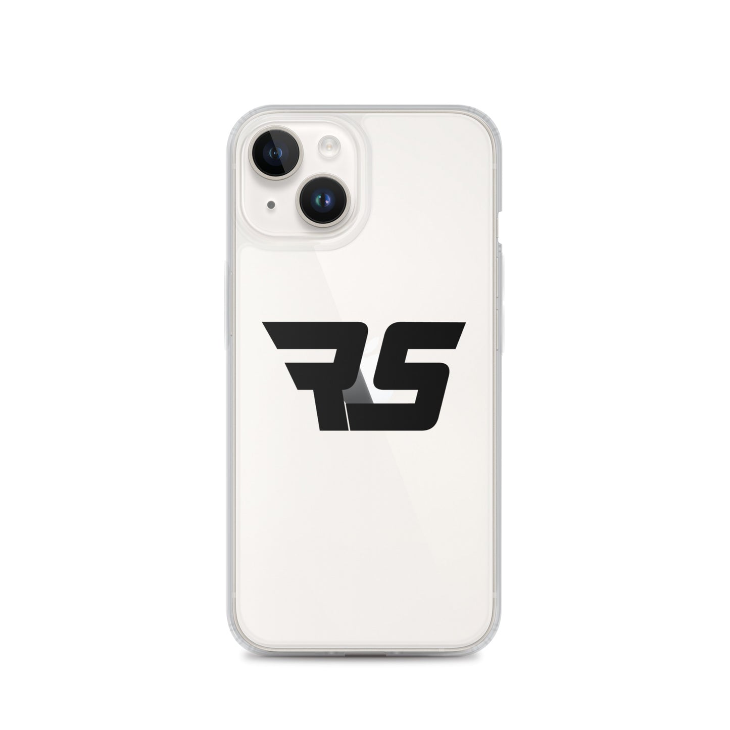 Black "RS" Clear Case for iPhone