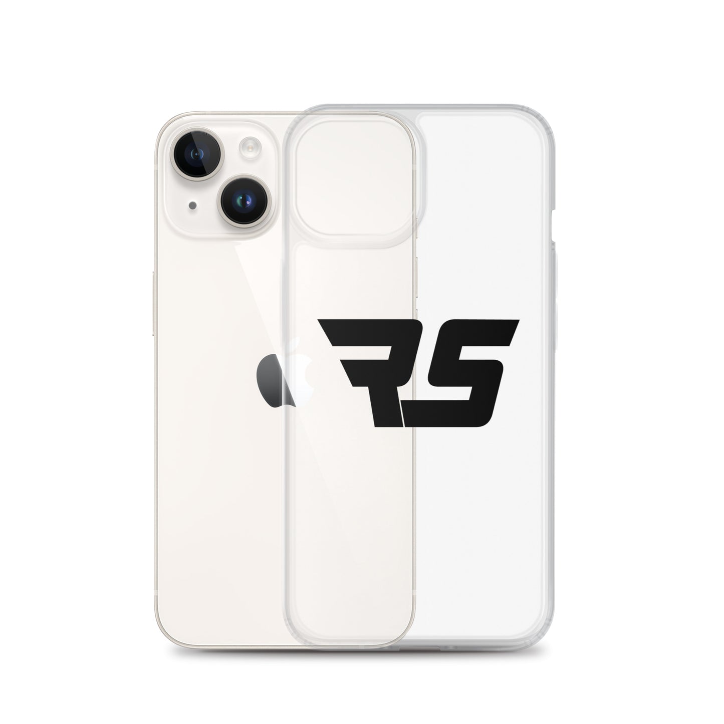 Black "RS" Clear Case for iPhone