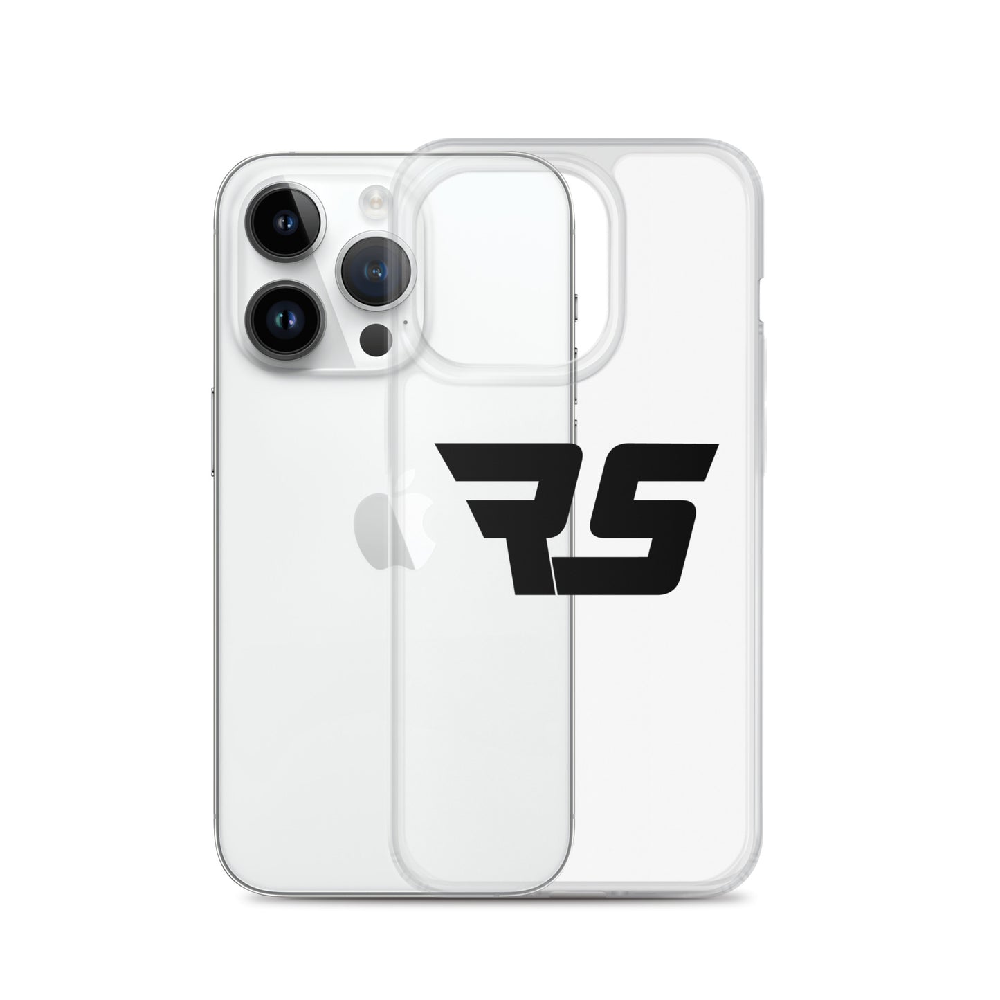 Black "RS" Clear Case for iPhone