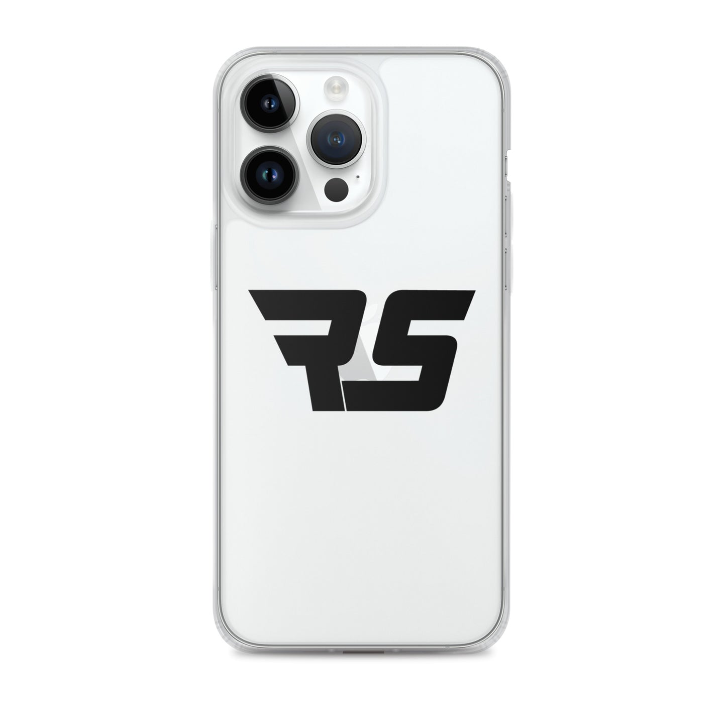 Black "RS" Clear Case for iPhone