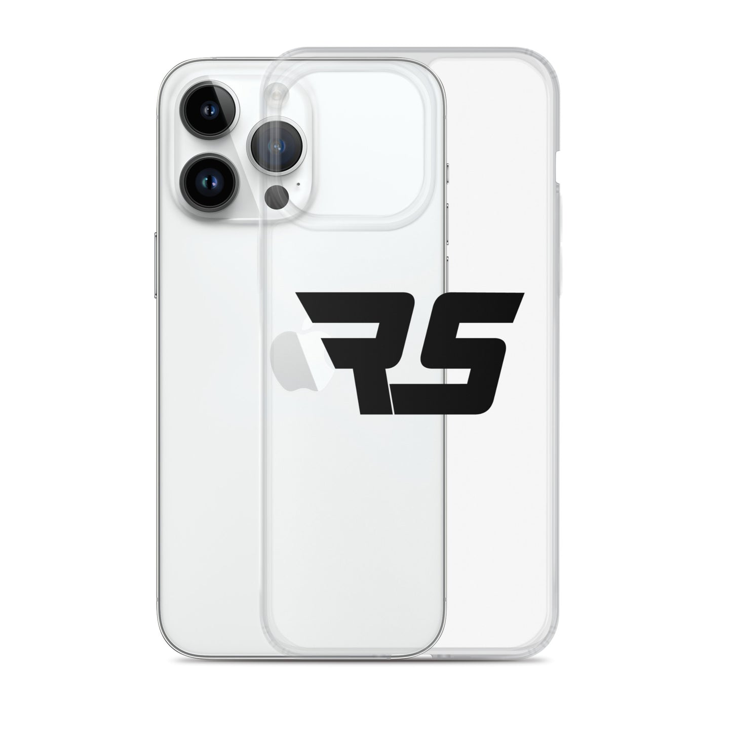 Black "RS" Clear Case for iPhone