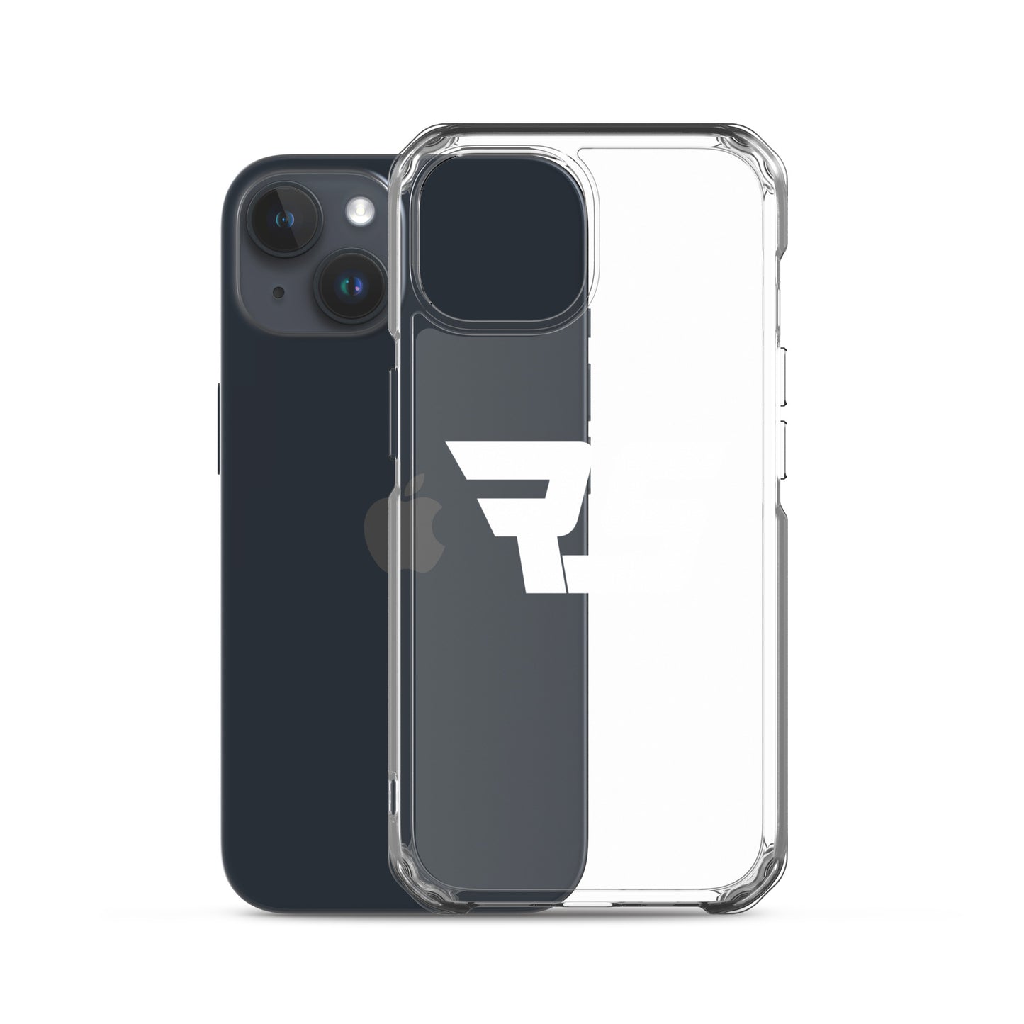 White "RS" Clear Case For iPhone