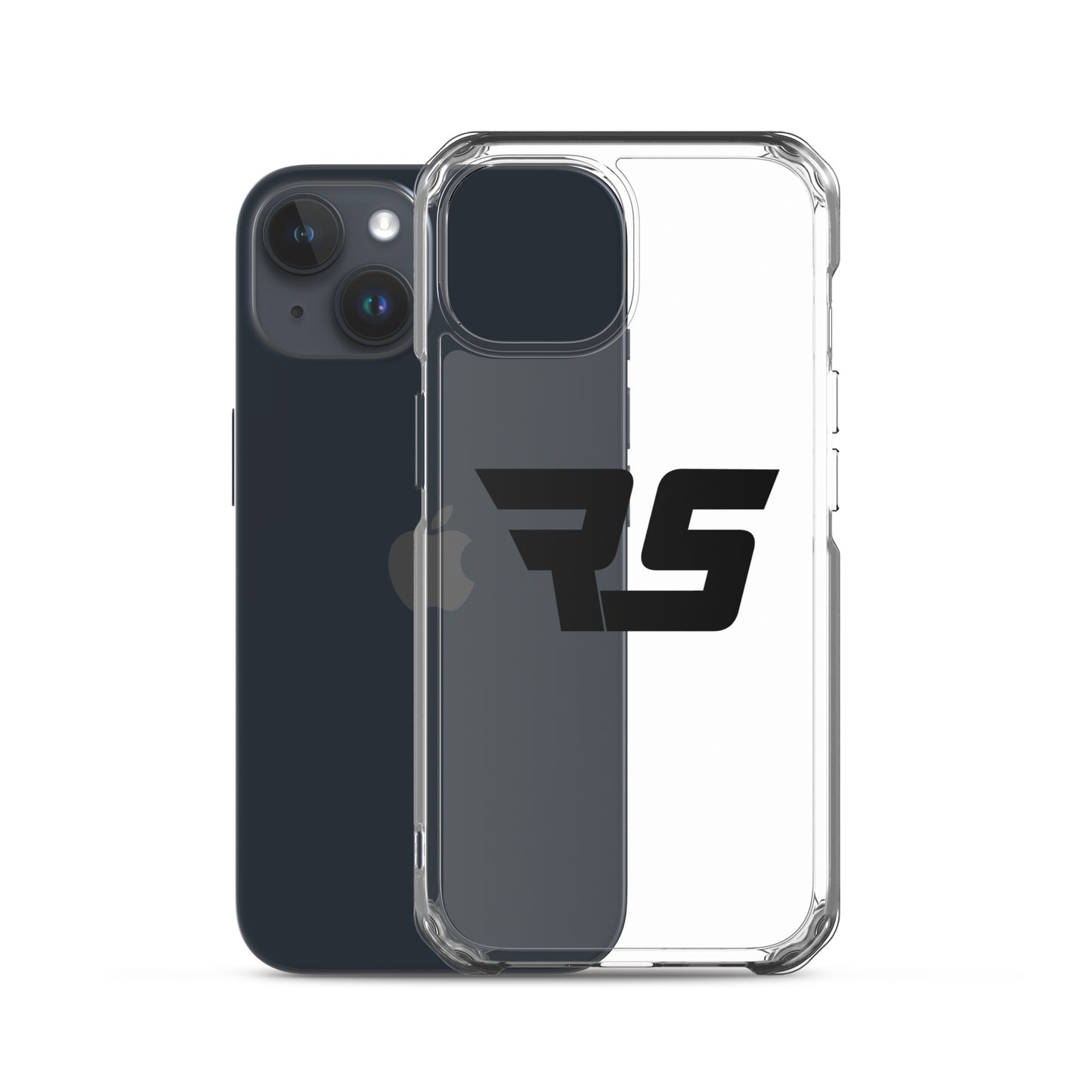 Black "RS" Clear Case for iPhone