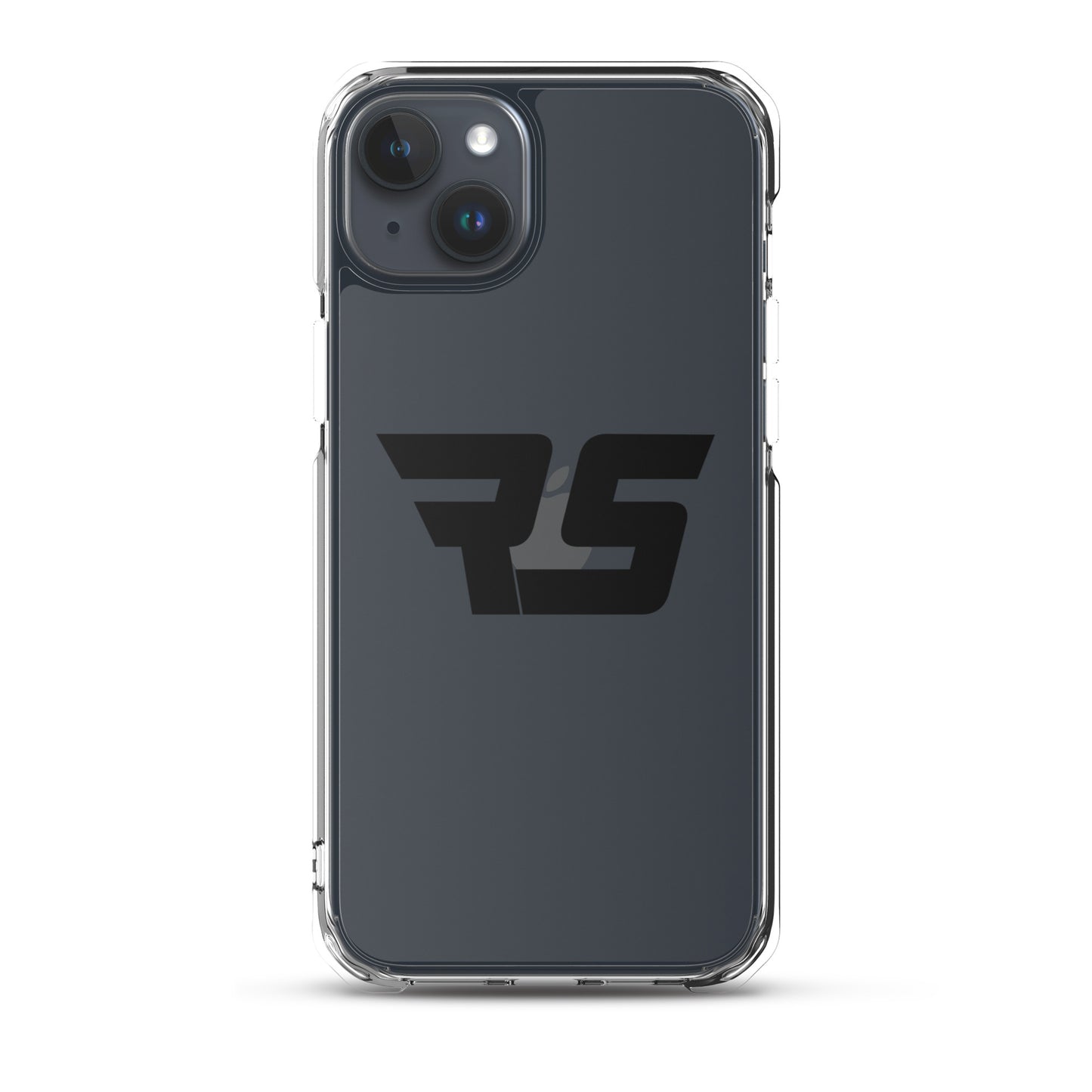 Black "RS" Clear Case for iPhone