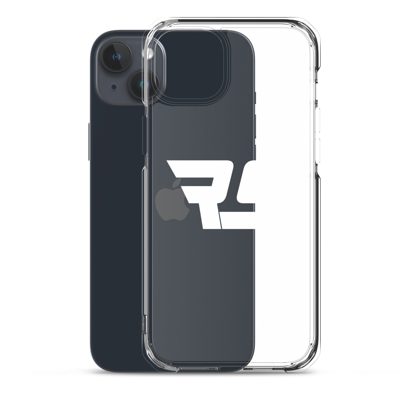 White "RS" Clear Case For iPhone