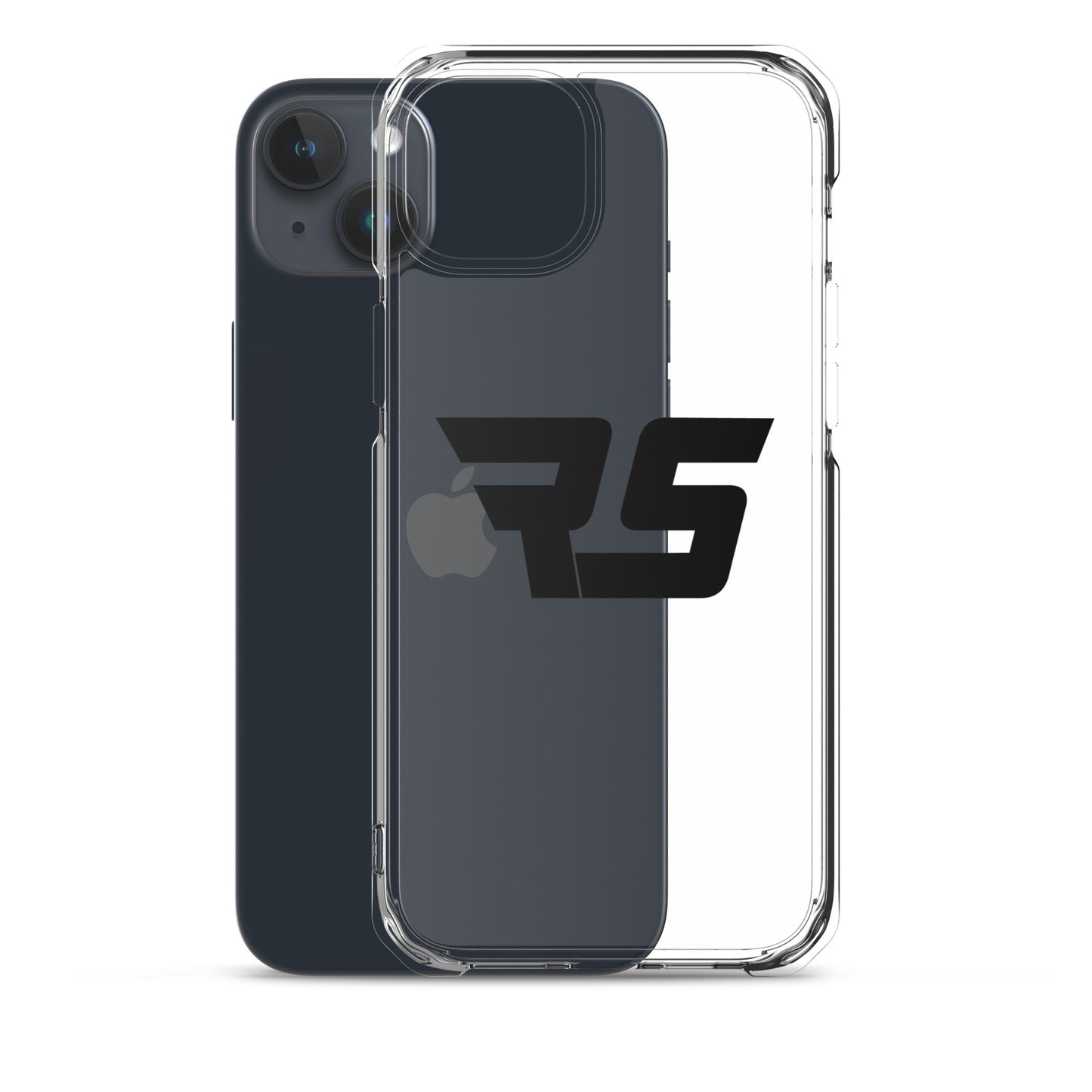 Black "RS" Clear Case for iPhone