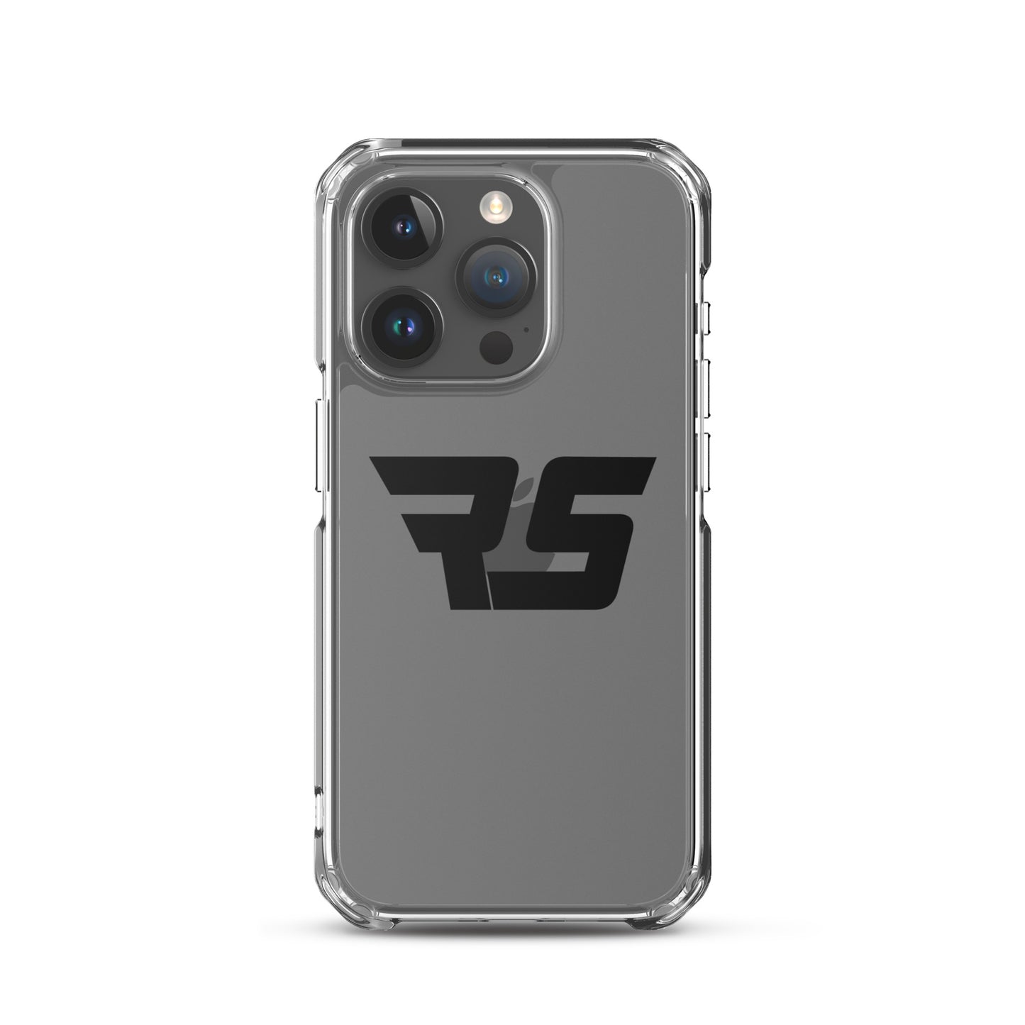 Black "RS" Clear Case for iPhone