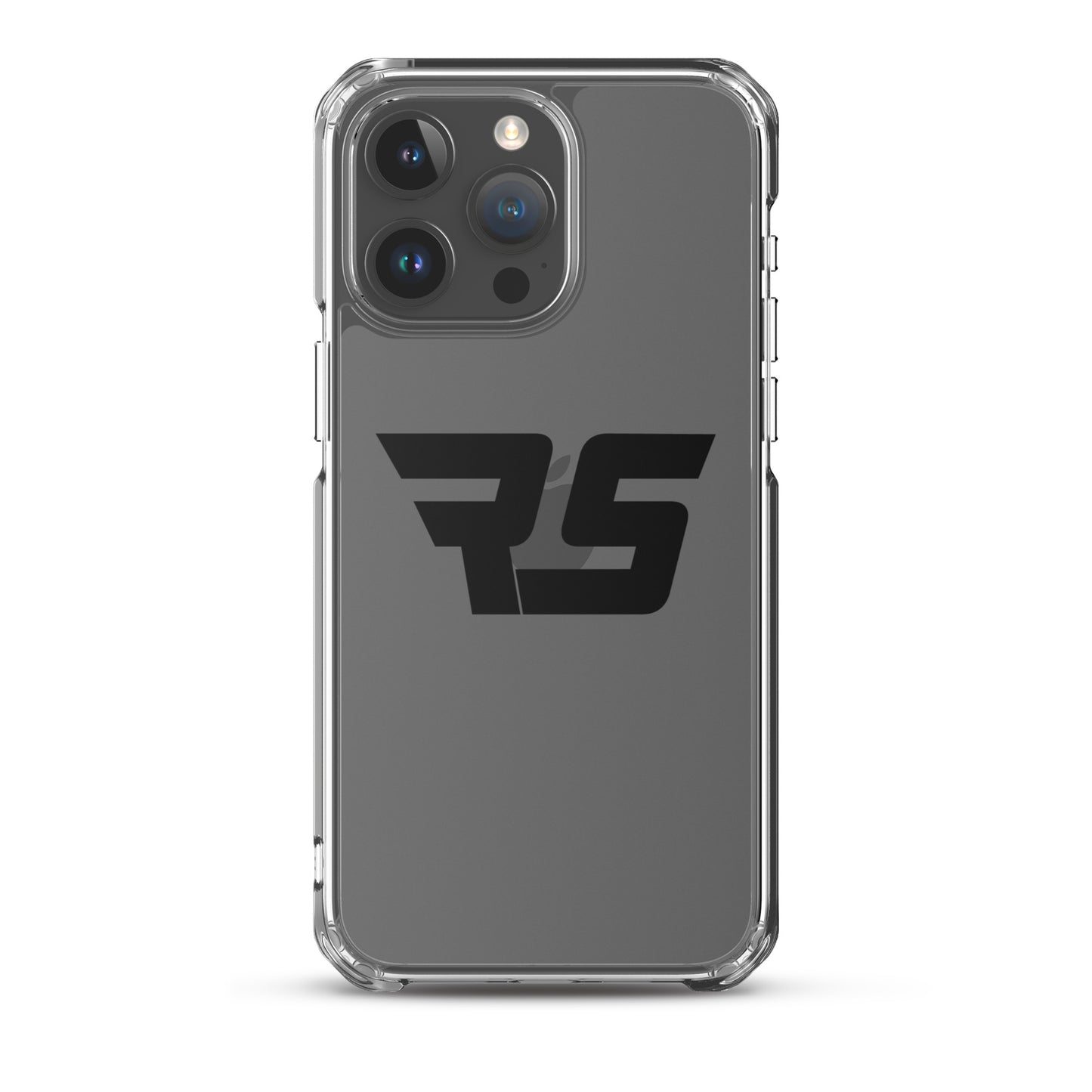 Black "RS" Clear Case for iPhone