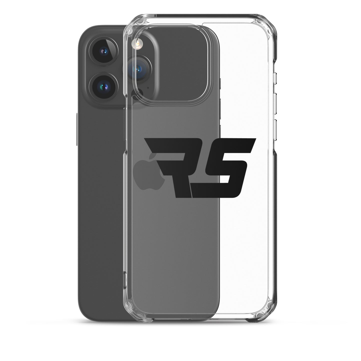 Black "RS" Clear Case for iPhone