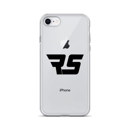 Black "RS" Clear Case for iPhone