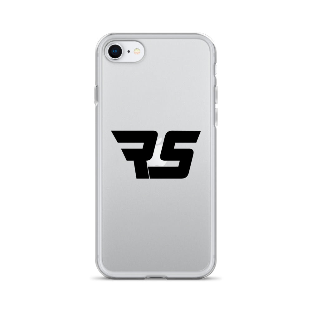 Black "RS" Clear Case for iPhone