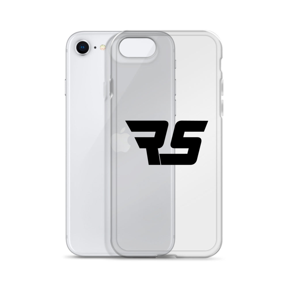 Black "RS" Clear Case for iPhone