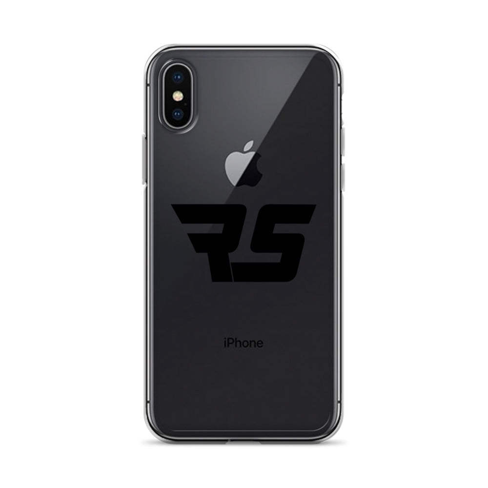 Black "RS" Clear Case for iPhone