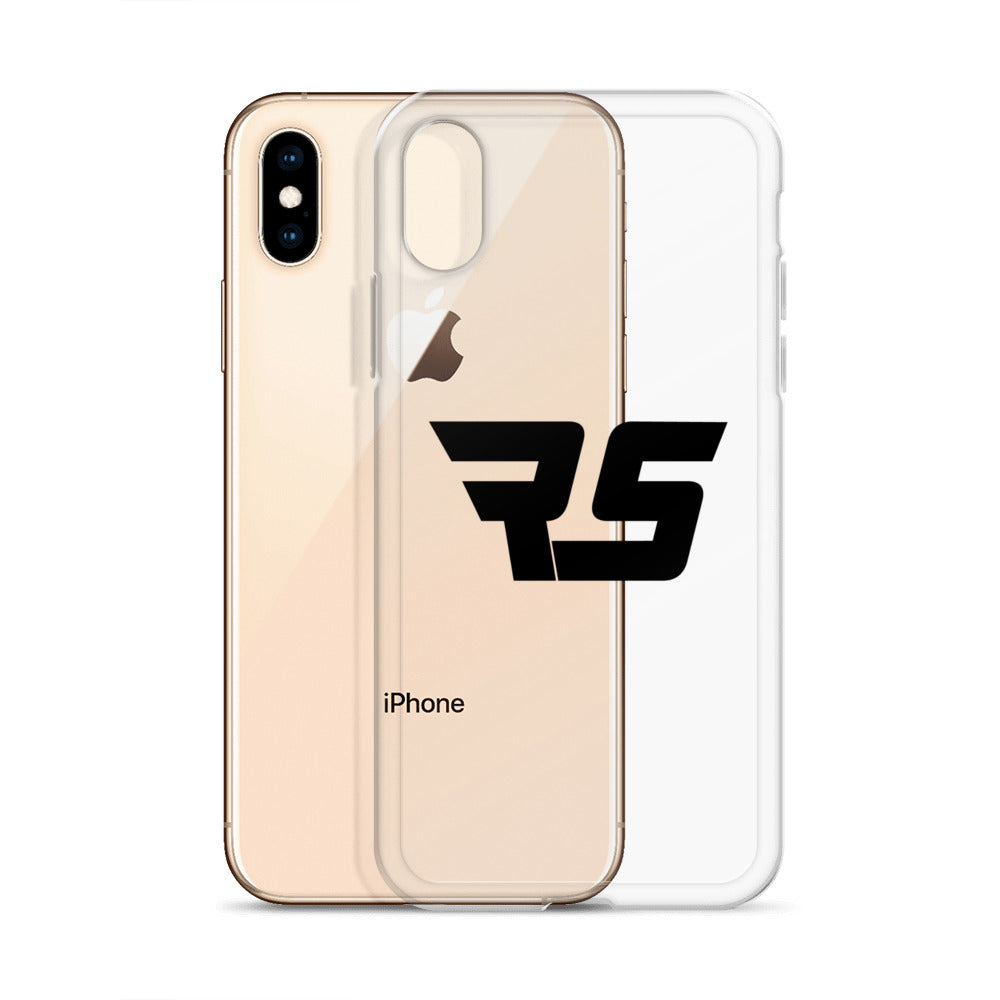 Black "RS" Clear Case for iPhone