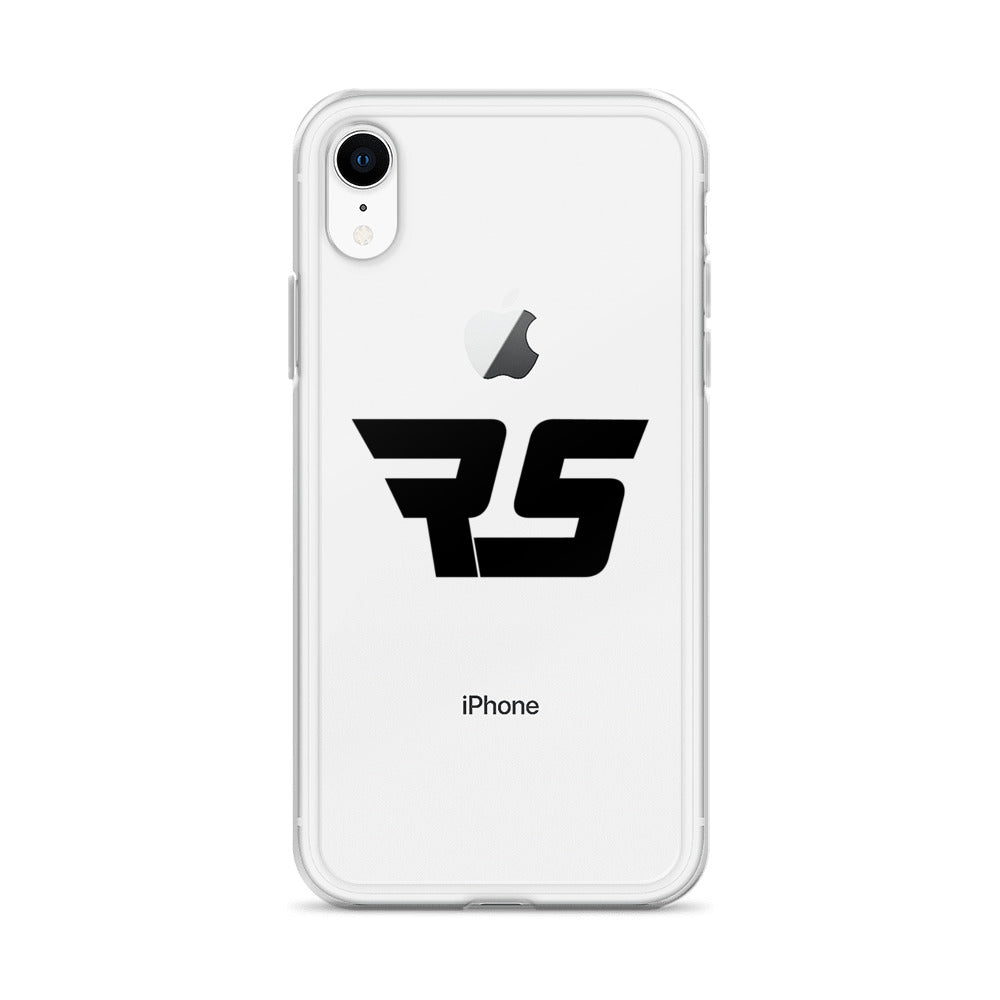 Black "RS" Clear Case for iPhone