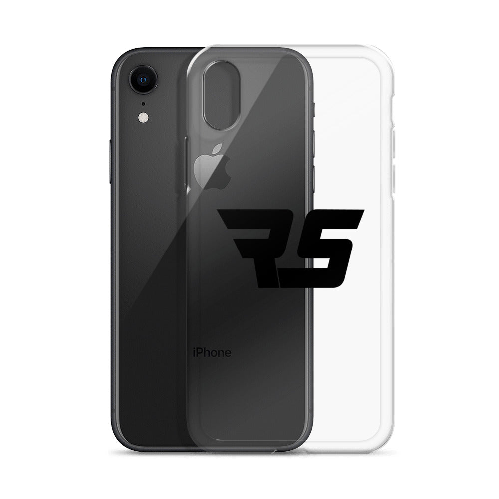 Black "RS" Clear Case for iPhone