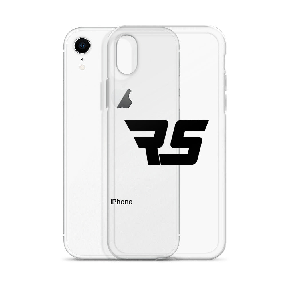 Black "RS" Clear Case for iPhone